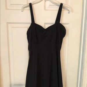 VS Pink black skater dress